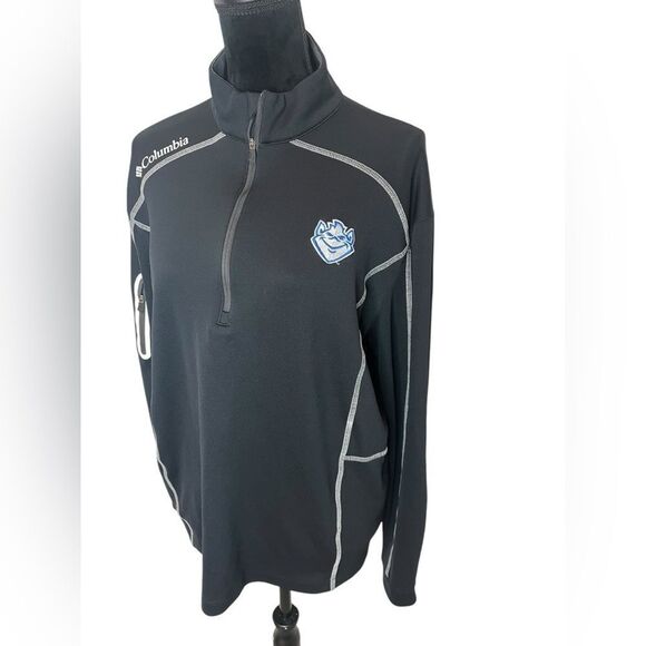 COLUMBIA MENS ST LOUIS UNIVERSITY SLU BILLIKENS COLLEGE BLACK PULLOVER - Picture 8 of 9